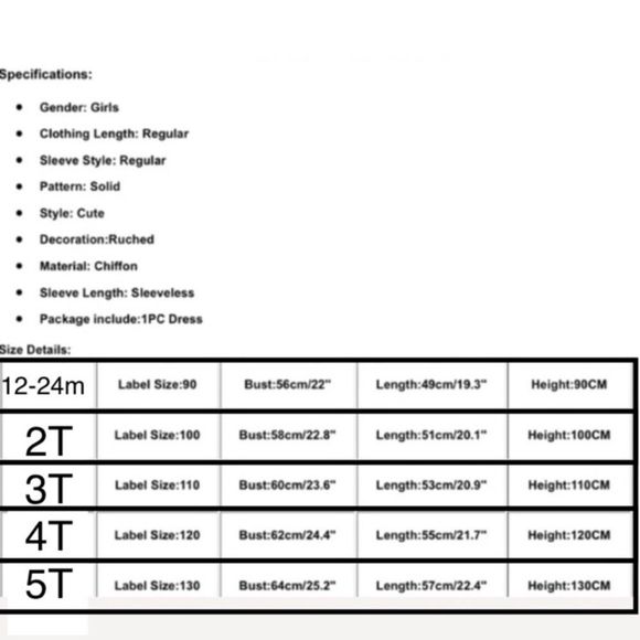 Rainbow Chiffon Sheath Sun Dress (12m-5T) - Picture 8 of 8